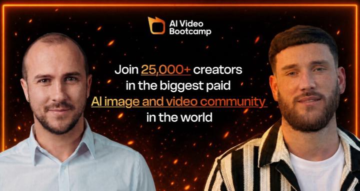 AI Video Bootcamp: public Skool About-page image